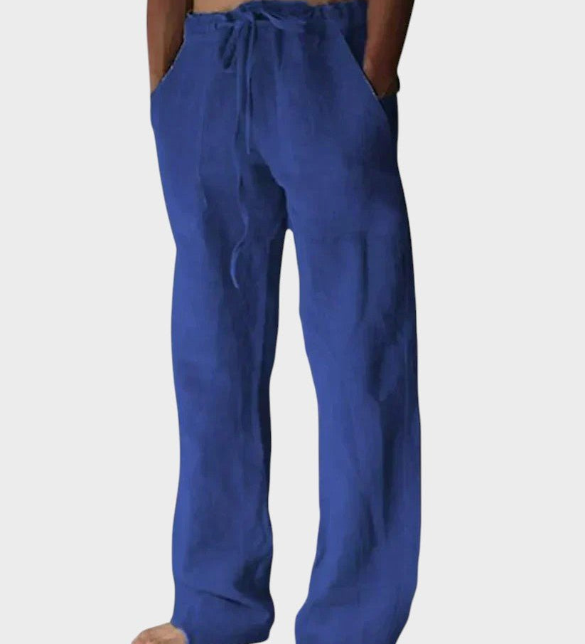 Brian - Pantalones relajados con velcro
