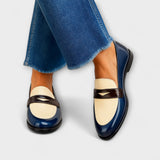 Jasmina - Mocasines a Contraste