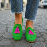 Mocasines con flecos Mandy