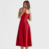 Zipporas – Vestido bustier encantador con motivo floral