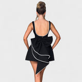 Mira - Mini vestido con perlas