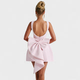 Mira - Mini vestido con perlas