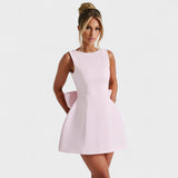 Mira - Mini vestido con perlas