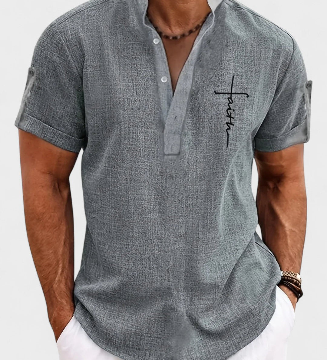 Casper - Kimono Elegante con Mangas Largas