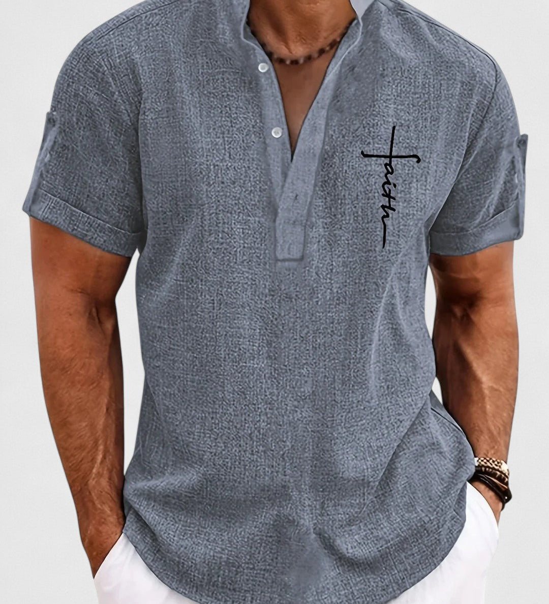Casper - Kimono Elegante con Mangas Largas