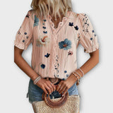 Hermina - Blusa con escote en V