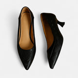 Tacones de piel Amara