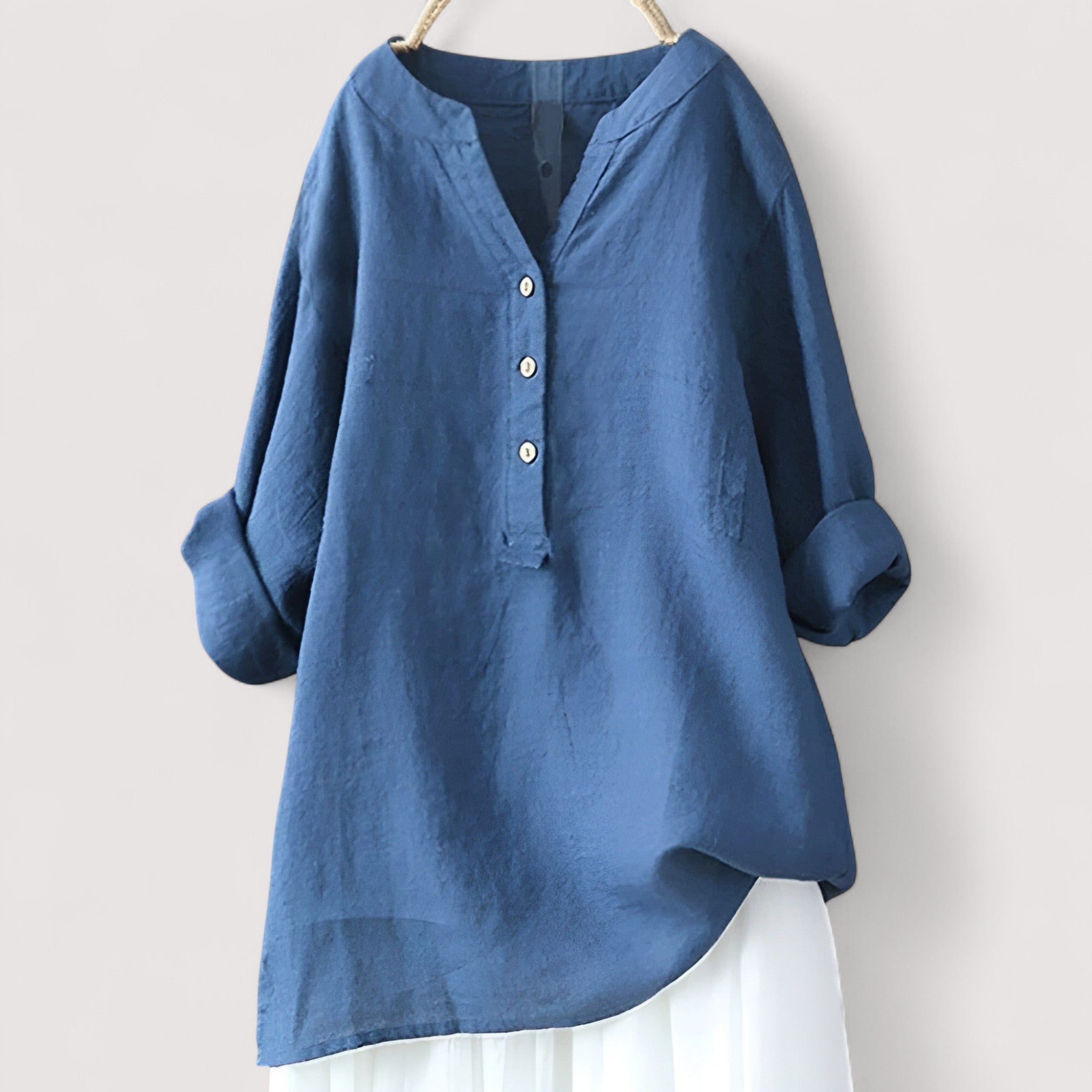 Nayla – Camisa cómoda con botones