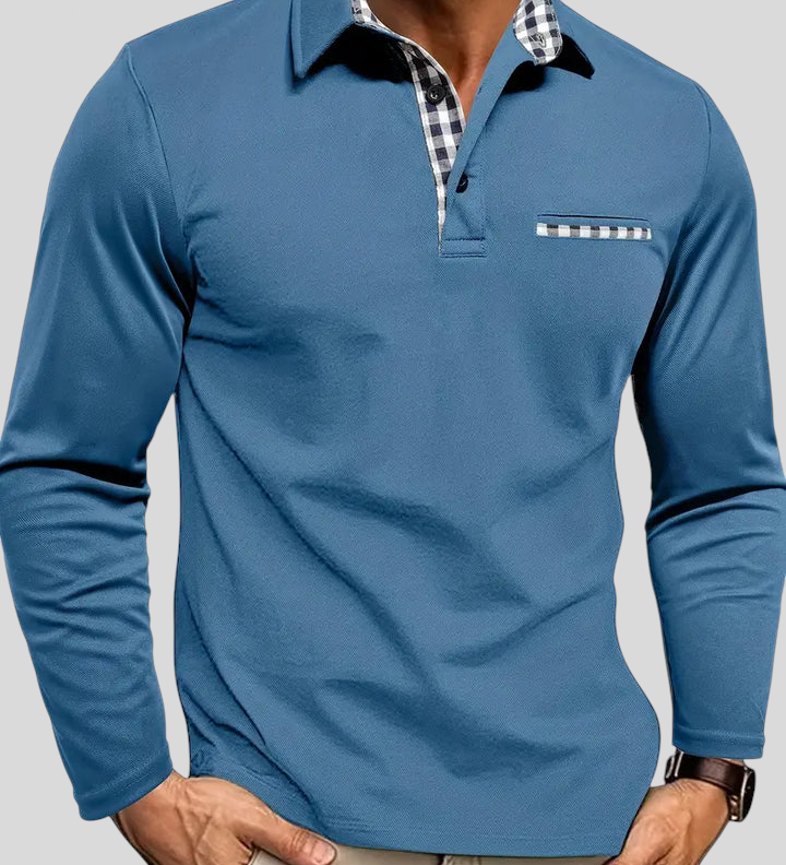 Van Laar – Polo Camiseta Con Mangas Largas
