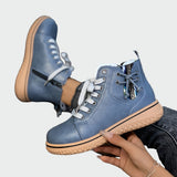 Botines ortopédicos de piel a la altura del tobillo