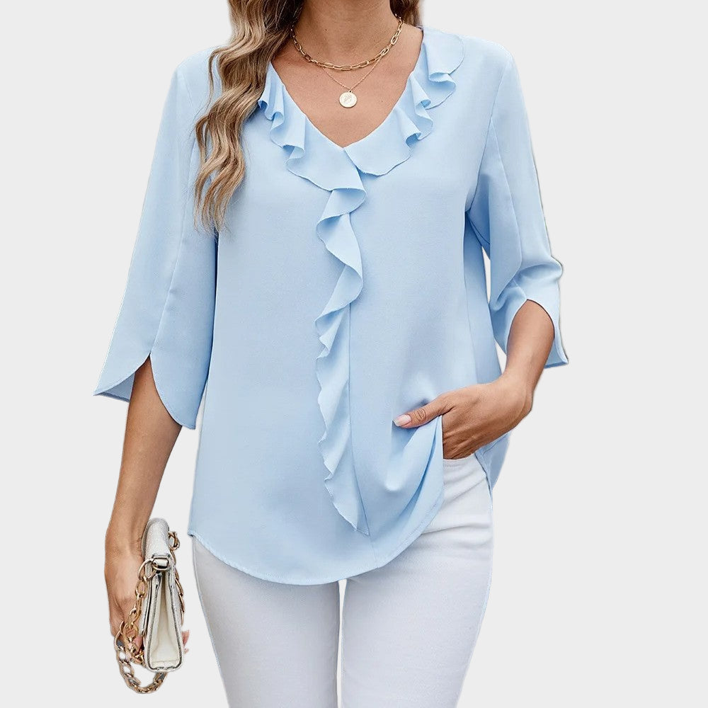 Monika – Blusa moderna de estilo casual