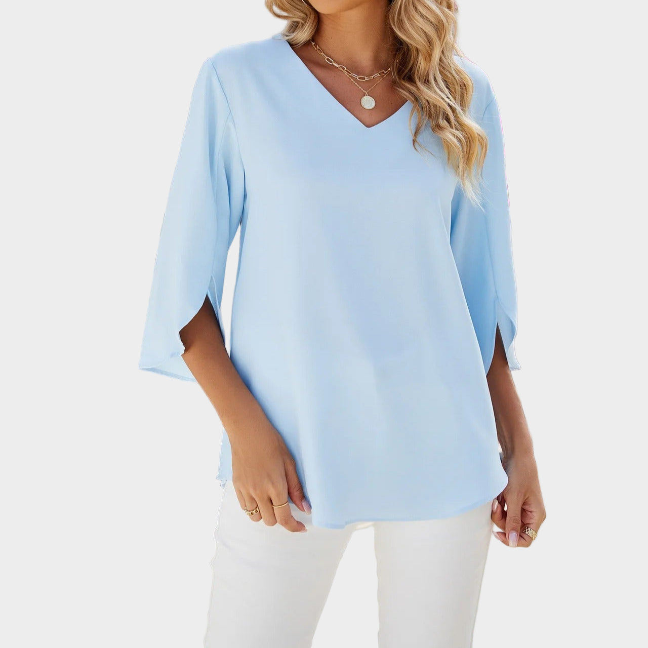 Monika – Blusa moderna de estilo casual