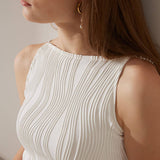 Marta | Vestido camisero texturizado