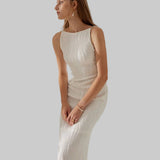 Marta | Vestido camisero texturizado