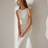 Marta | Vestido camisero texturizado