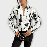 Marica – Blusa Moderna Estampada