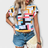 Marijeta – Blusa Colorida en Estilo Urbano