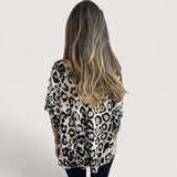 Zlata – Camiseta casual de mujer con estampado de leopardo