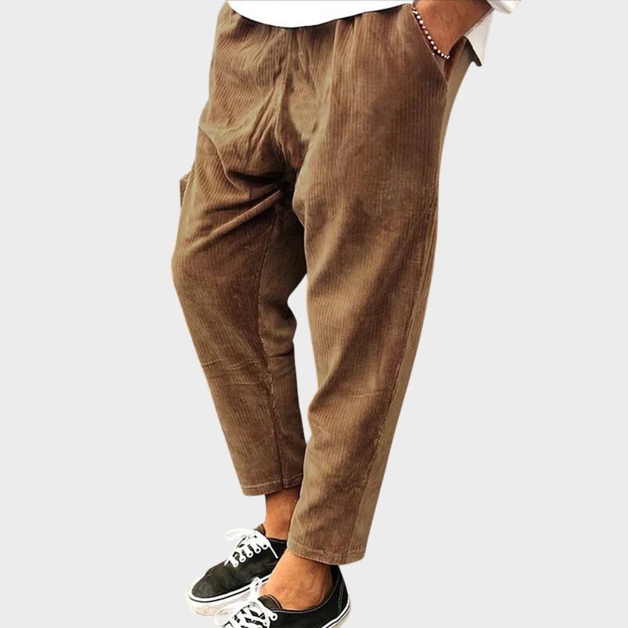 Emil - Pantalones de estilo relajado