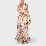 Vinka - Vestido largo floral