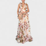 Vinka - Vestido largo floral