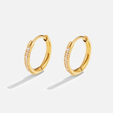 Pendientes redondos Eternity