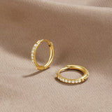 Pendientes redondos Eternity