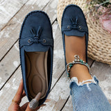 Nadine - Mocasines clásicos con detalle de flecos