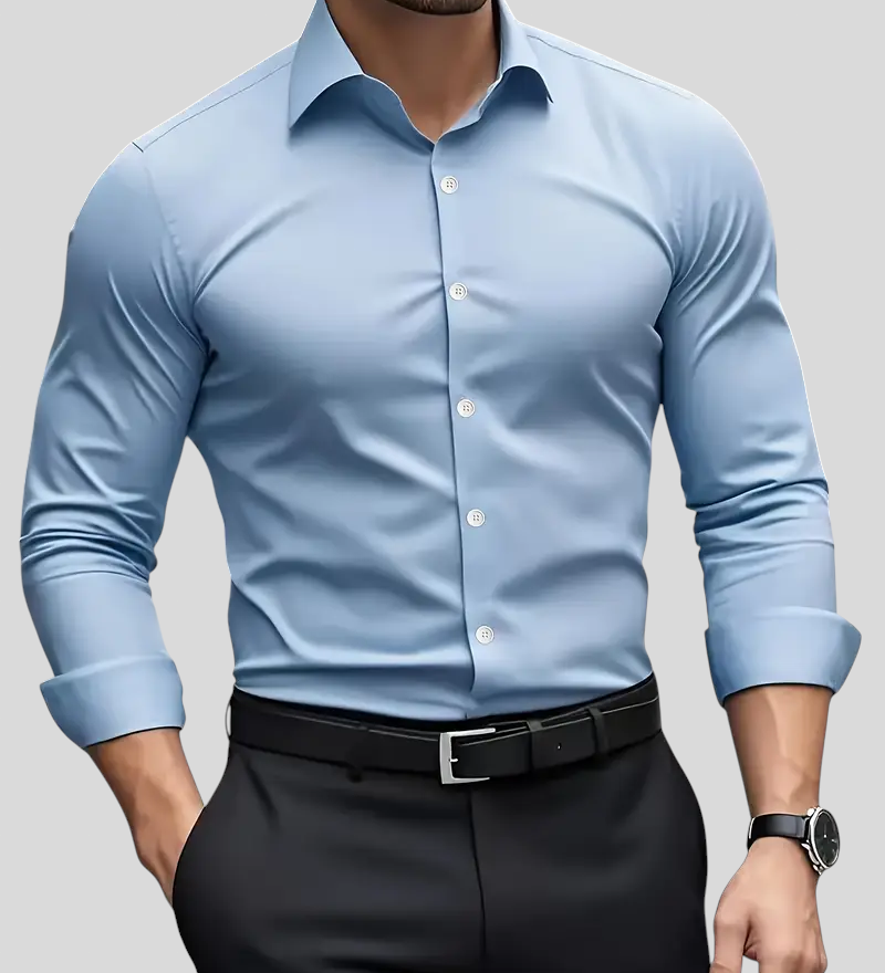 Andrej - Camisa ligera de manga larga