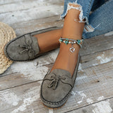 Nadine - Mocasines clásicos con detalle de flecos
