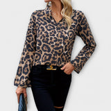 Katica – Blusa fascinante de estilo estampado