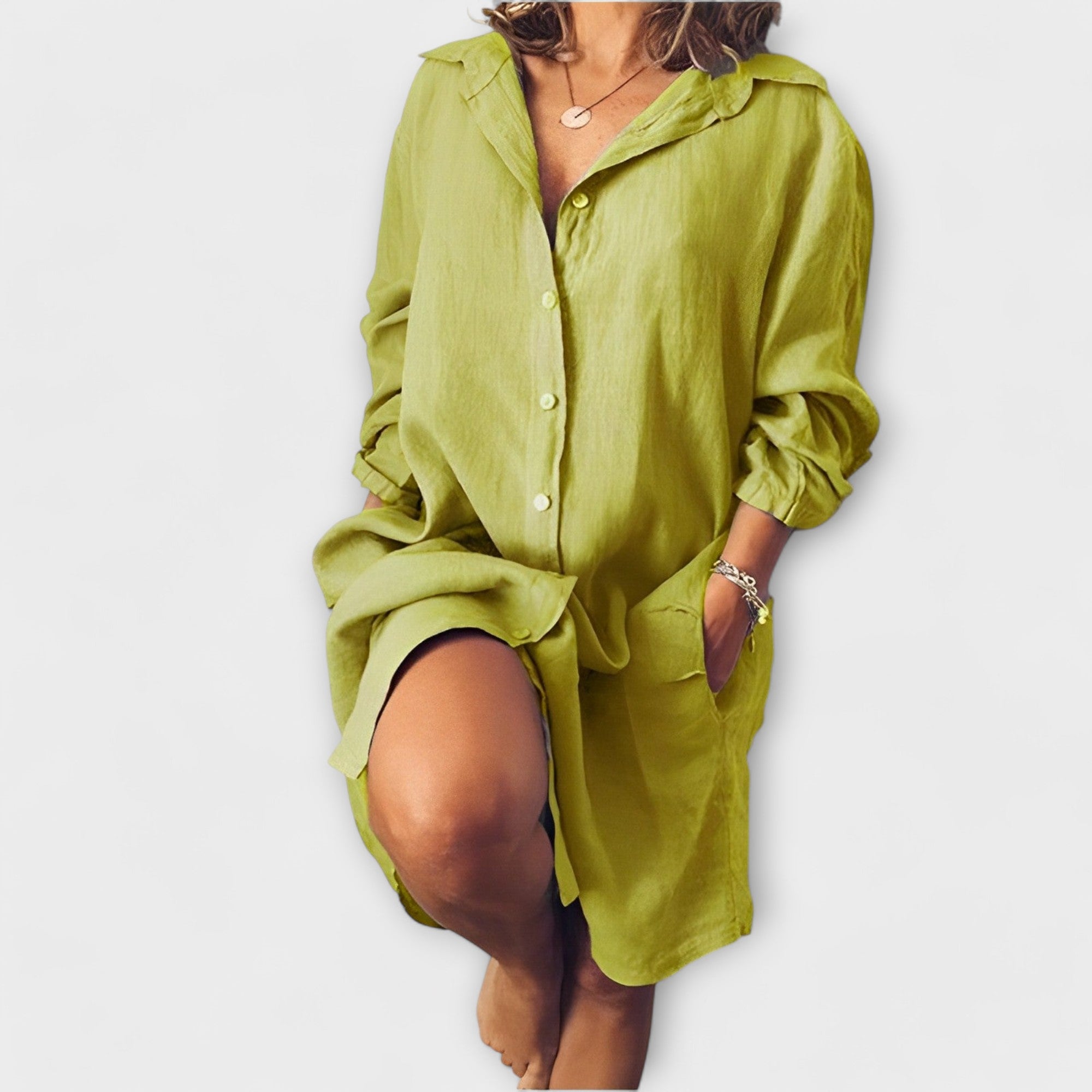 Gracija - Blusa casual de tela