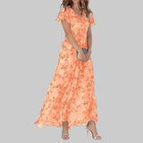 Hana - Vestido maxi floral