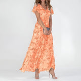 Hana - Vestido maxi floral