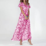 Hana - Vestido maxi floral