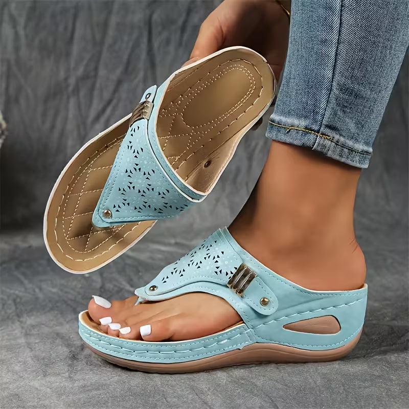 Maja - Sandalias anatómicas con plataforma