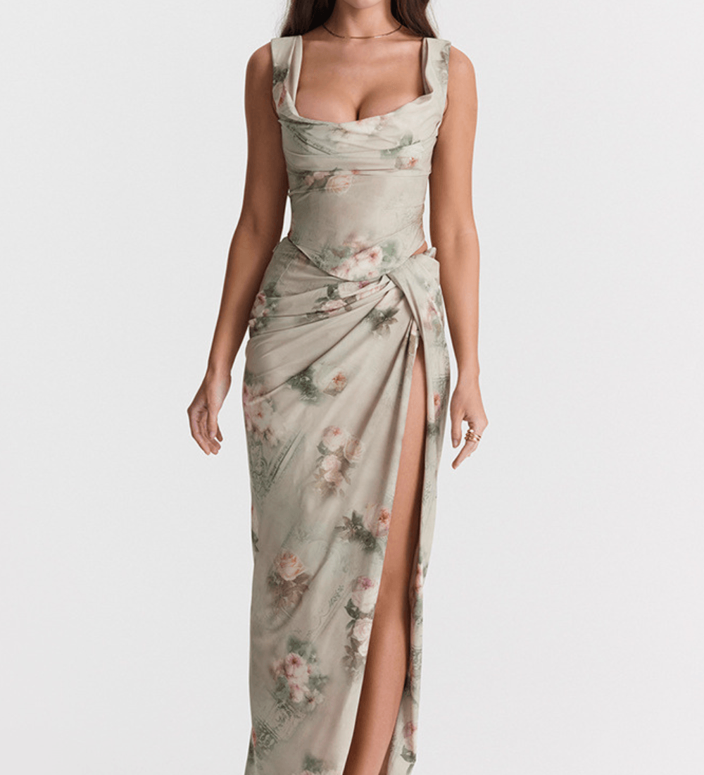 Ivelle | Vestido con Abertura y Rotura