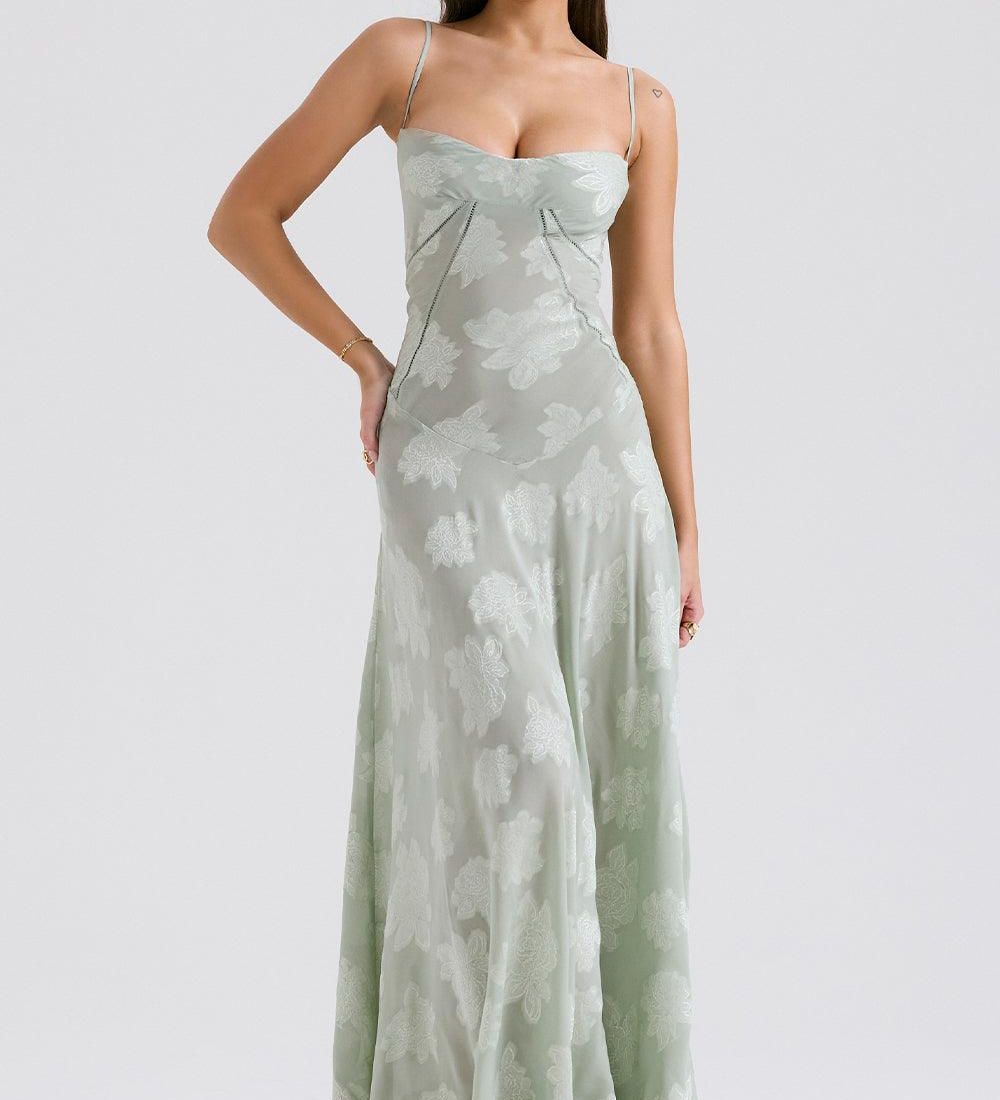 Vestido Largo Floral