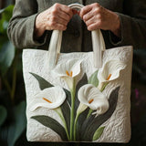 Bolsas Hechas a Mano - Lirios Blancos