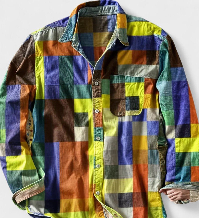 Helge - Camisas Elegantes con Práctico Bolsillo