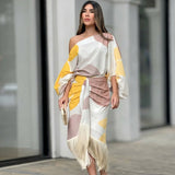 Daniela – Conjunto de lujo de dos piezas con flecos