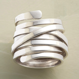 Bliss - Anillo Vintage en Plata Gruesa