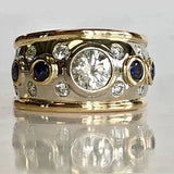 Anillo Vintage con Zirconio Engastado