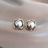 Pendientes Elegantes Vintage con Perlas