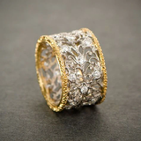 Mika - Anillo Vintage en Circonio