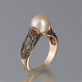 Anillo vintage en oro