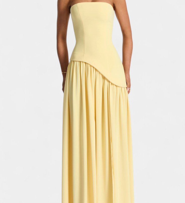 Vestido Maxi Rajna Sin Mangas