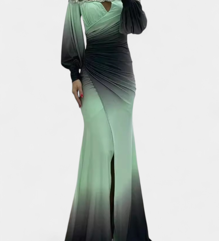Vestido Maxi Silviana Ombre