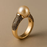 Anillo vintage en oro