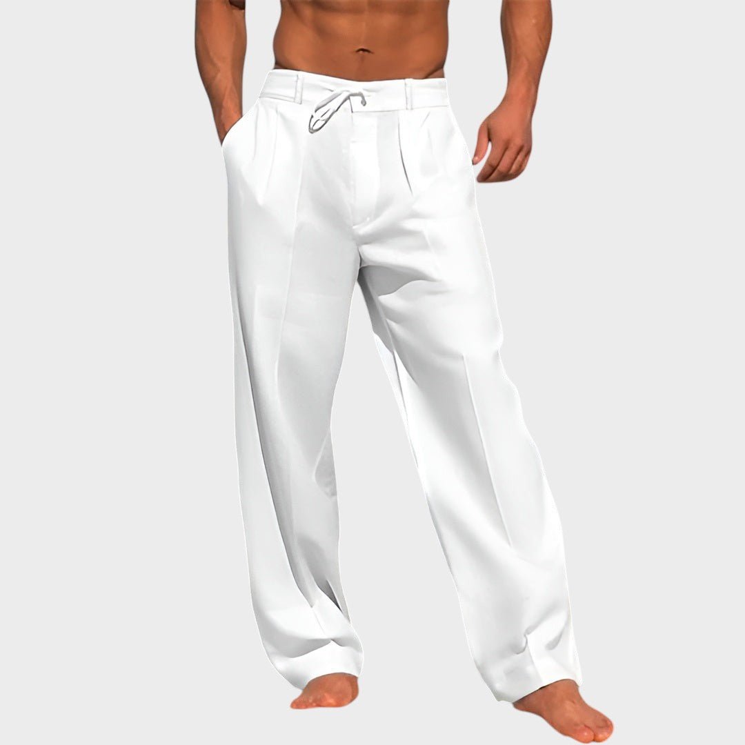 Jens - Pantalones de lino ligeros y elegantes para el verano